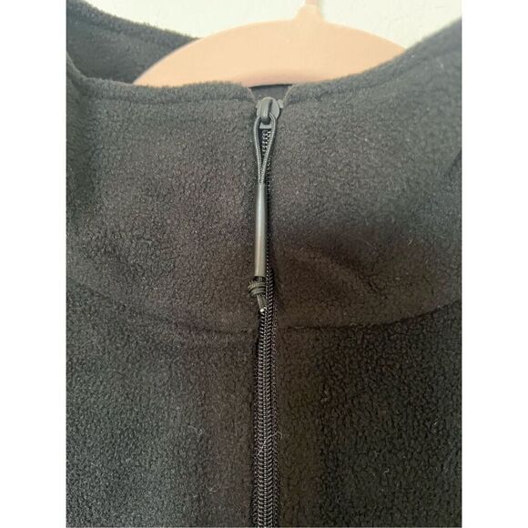 Rains Fleece Half-Zip Pullover Black NEW - Picture 4 of 7
